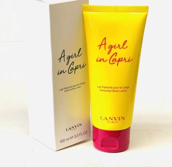 A Girl in Capri for Women by Lanvin Perfumed Body Lotion 3.3 oz